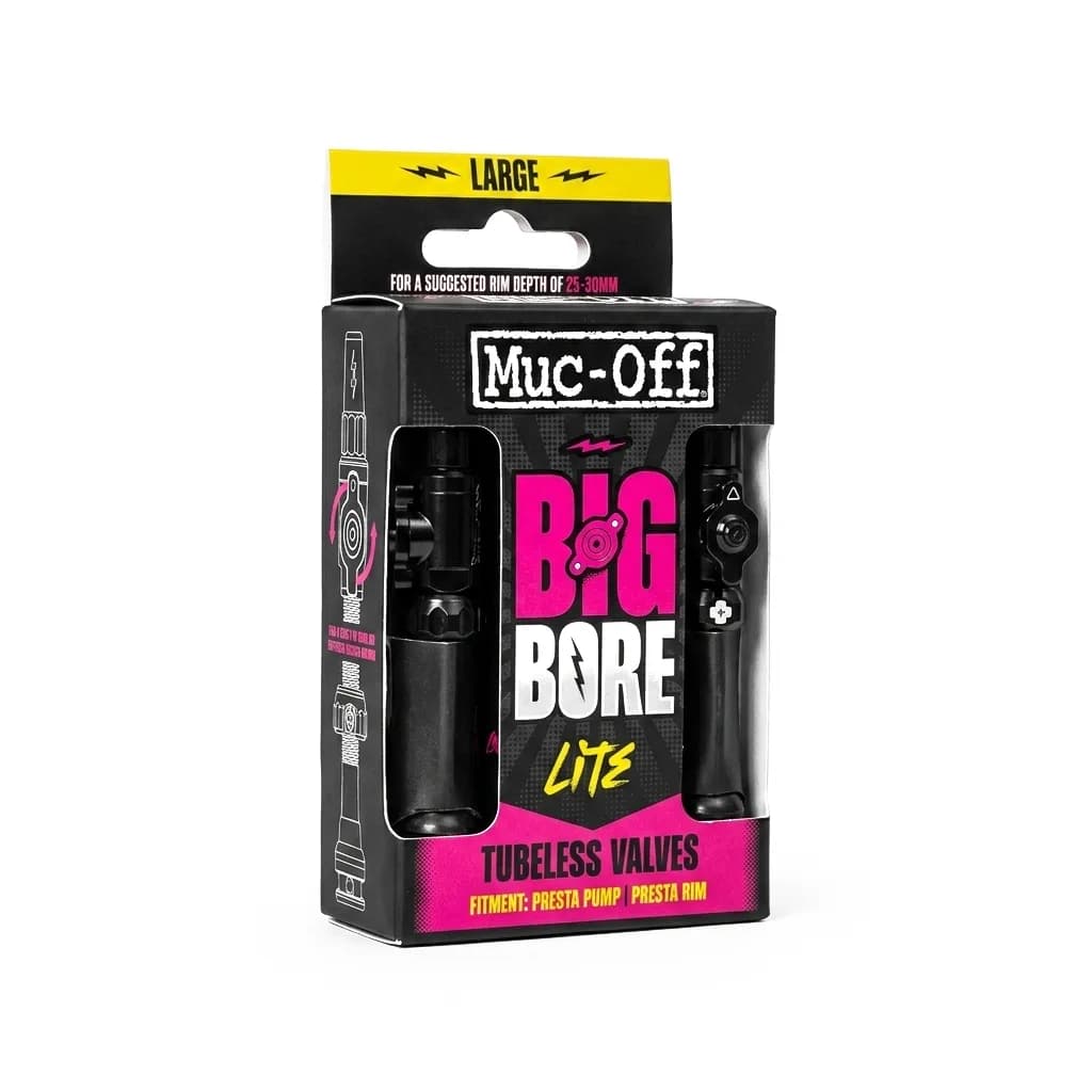 Valvulas Tubeless Muc-off Big Bore Lite 25-30mm